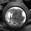 Ручка кпп з чохлом лаштунки 5 ступенів Peugeot Citroen чорна, фото 4