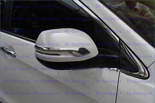 Накладки на дзеркала Honda CR-V 2012 - хромовані