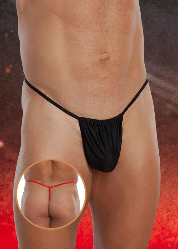 Чоловічі труси-стринги Thong 4470, black, S/L