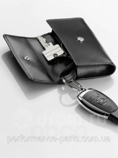 Шкіряний футляр для ключів Mercedes-Benz Key Wallet, Business, Black B66952883
