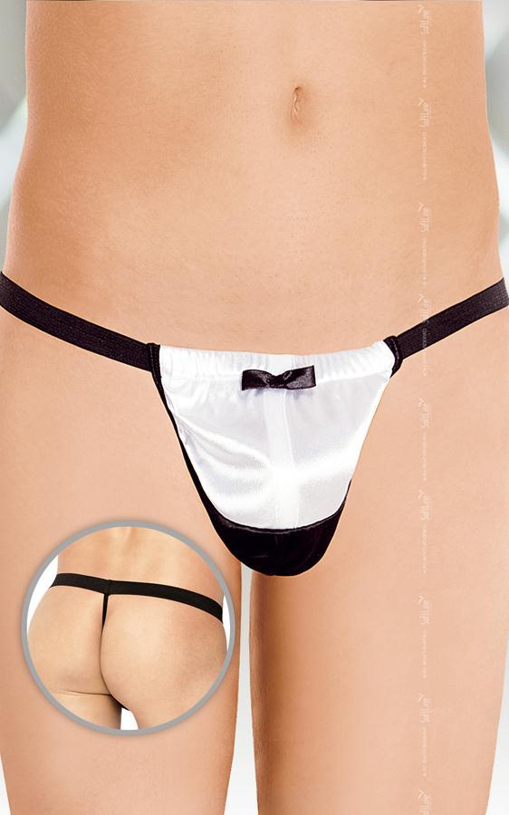 Чоловічі труси-стринги Thong 4417, white, S/L