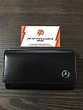 Шкіряний футляр для ключів Mercedes-Benz Key Wallet, Business, Black B66952883, фото 9