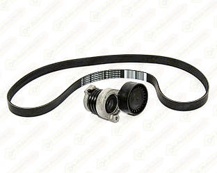 Натягувач + ремінь генератора на Renault Talisman 2015-> 1.5 dCi (+AC) — Renault (Оригінал) - 117206096R