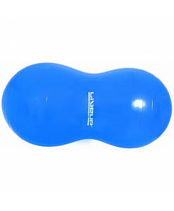 М'яч для фітнесу LiveUp Peanut Ball 90х45 см (LS3223A-s) Blue