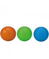Набор мячиков-эспандеров для кисти LiveUp Grip Ball 3 шт. (LS3311) 4,5x6,5 см