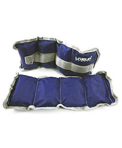 Обважнювачі LiveUp Wrist/Ankle Weight 2х1 кг (LS3011-1)
