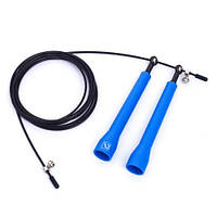 Скоростная скакалка LiveUp Cable Jumprope 2.9 м (LS3140) Blue