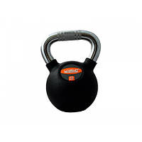 Гиря LiveUp Rubber Kettler Bell 12 кг (LS2044-12) в резиновой оболочке