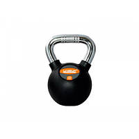 Гиря LiveUp Rubber Kettler Bell 16 кг (LS2044-16) в резиновой оболочке