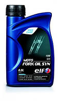 Вилочное синтетическое масло ELF Fork Oil Synthetic 10W (0.5л) для мотоциклов , скутеров , велосипедов