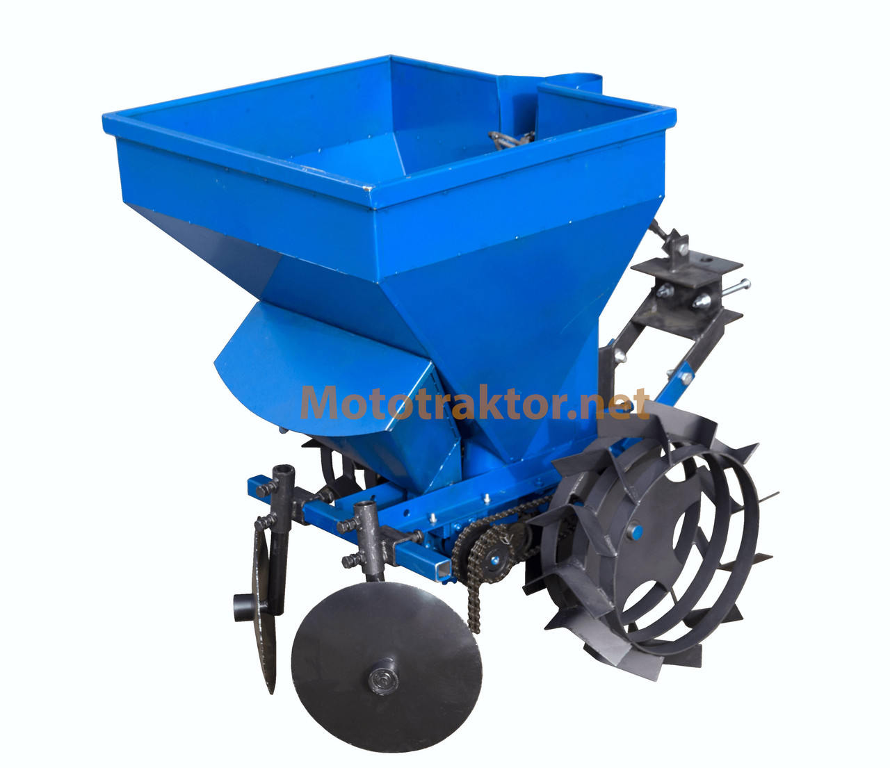 Картофелесажалка для мотоблока с бункером для удобрений: продажа, цена ...