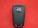 Викидний ключ Opel Insignia, Corsa, Astra, Zafira, Meriva з 2010р корпус на 3 кнопки, фото 4