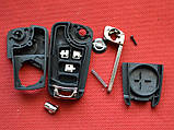 Викидний ключ Opel Insignia, Corsa, Astra, Zafira, Meriva з 2010р корпус на 3 кнопки, фото 5