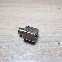Перехідник різьбовий з M10*1.25 на M12*1.25 (зовнішній 10-внутр. 12-циліндри) Волга,Газель