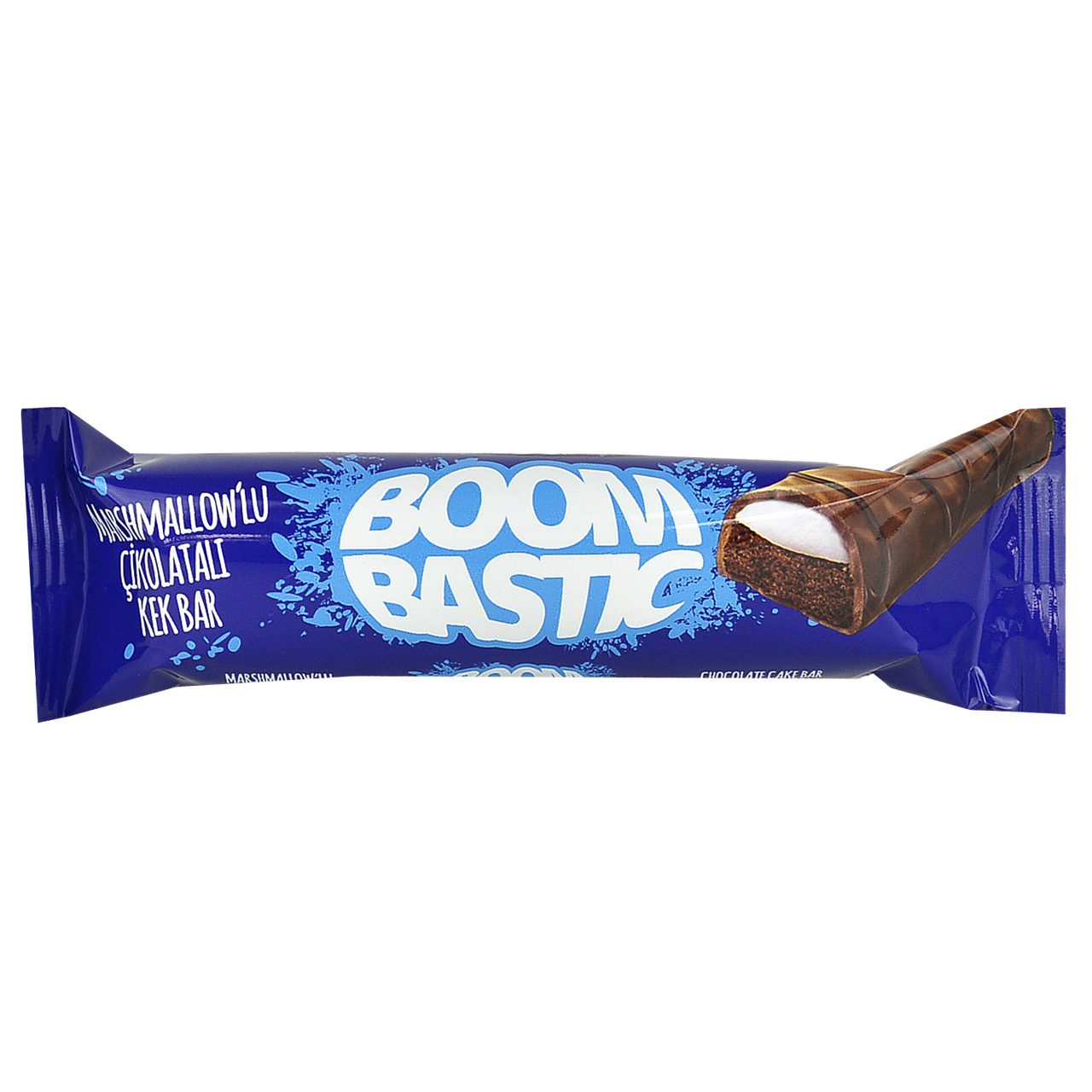 Кекс Boombastic шоколадний з маршмелоу в молочному шоколаді 40г (уп/12 шт)