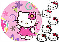Вафельная картинка Hello Kitty / Хелло китти
