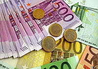 Вафельная картинка деньги "Евро 2"