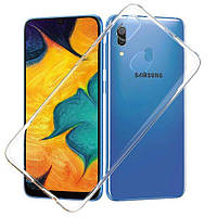 Чохол Case для Samsung Galaxy A40 силіконовий прозорий