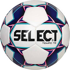 М'ЯЧ ФУТБОЛЬНИЙ SELECT TEMPO (012) БІЛО/ФІОЛТОВИЙ Р.4 (0574046009)