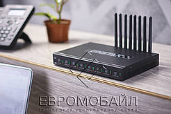GSM Шлюз Dinstar UC2000-VE-8G-B (від дистриб'ютора)