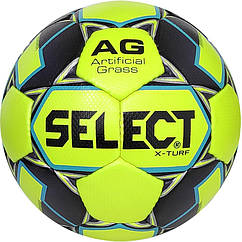 М'ЯЧ ФУТБОЛЬНИЙ SELECT X-TURF (010), ЖЕЛТ/СІРИЙ Р.4 (0864146559)