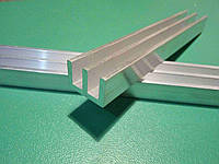 Радіаторний профіль алюмінієвий 15 х 10 мм, довжина 100 мм, фото 1