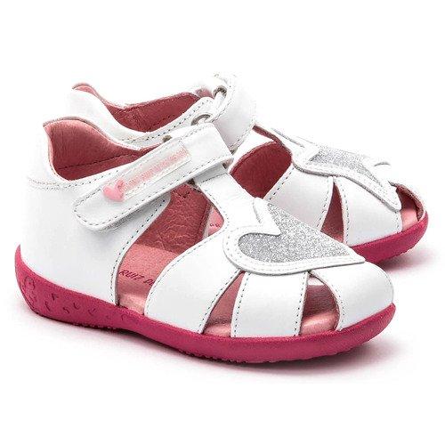 Босоніжки для дівчинки Agatha ruiz de la prada 132906 білі 20-22