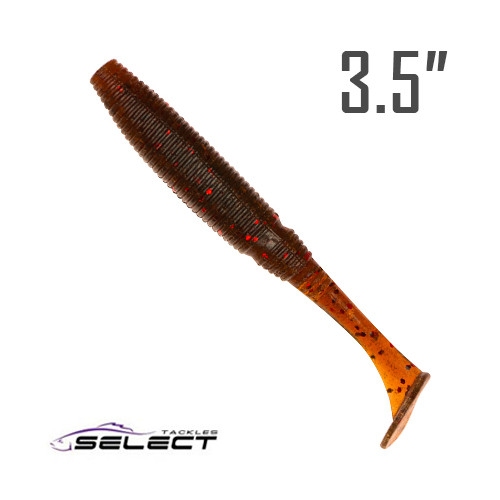 Shad One 3.5" (85 мм.) 5 шт. Силікон Select 085