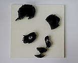 Панда пано в техніці стрінг-арт String Art, фото 3