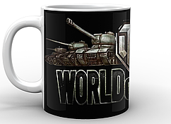 Кружка World of Tanks Світ танків логотип WT.02.001