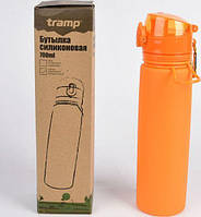 Бутылка силиконовая Tramp 700ml TRC-094-orange