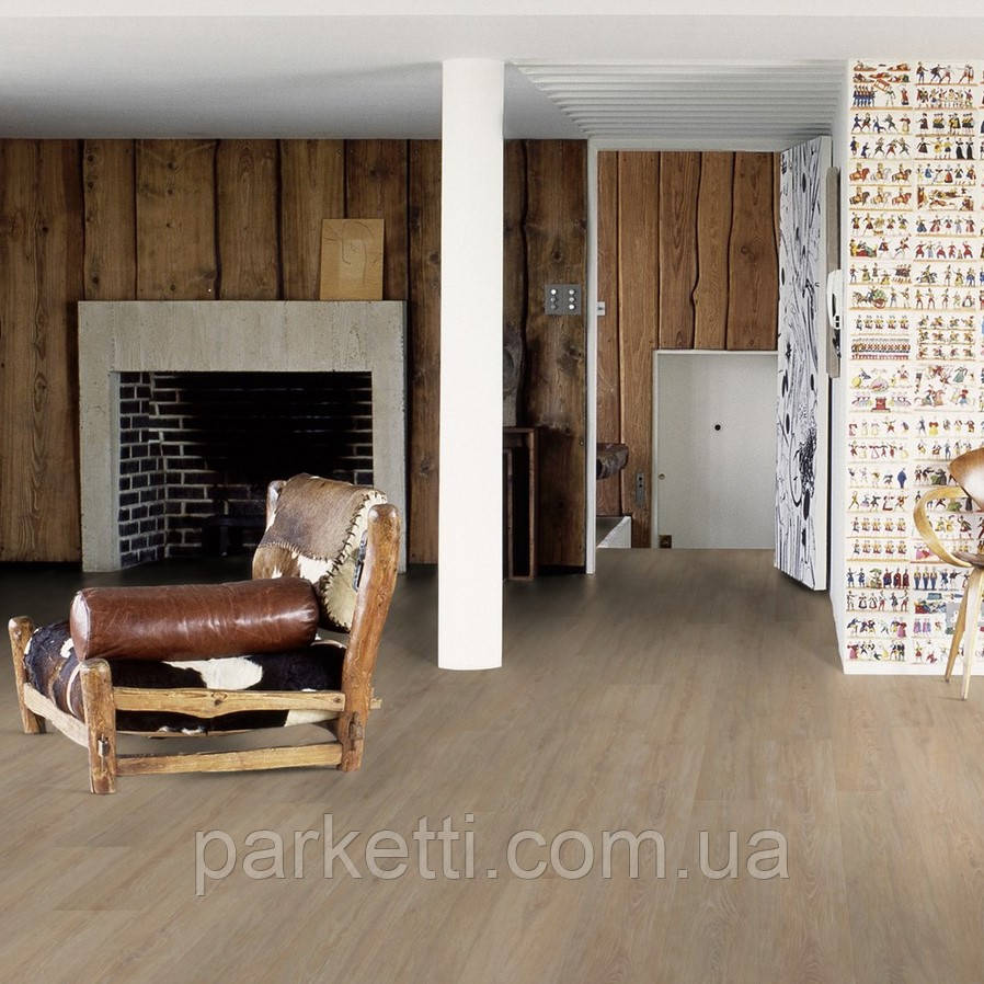 Wicanders D887002 Ivory Chalk пробкова підлога Oak Wood Essence, фото 1