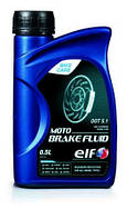 Тормозная жидкость синтетическая ELF MOTO BRAKE FLUID DOT 5.1 (0,5л) Brake Fluid