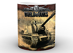 Кухоль World of Tanks Світ танків постер WT.02.011