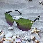 Стильні сонцезахисні окуляри без оправи, фото 5