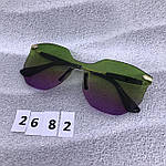 Стильні сонцезахисні окуляри без оправи, фото 7