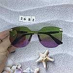 Стильні сонцезахисні окуляри без оправи, фото 8