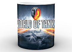 Кружка World of Tanks Світ танків логотип WT.02.018