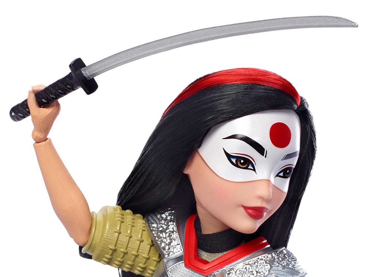 Шарнирная кукла Супер Герои Катана DC Super Hero Girls Katana Action Figure Doll - фото 5 - id-p954036348