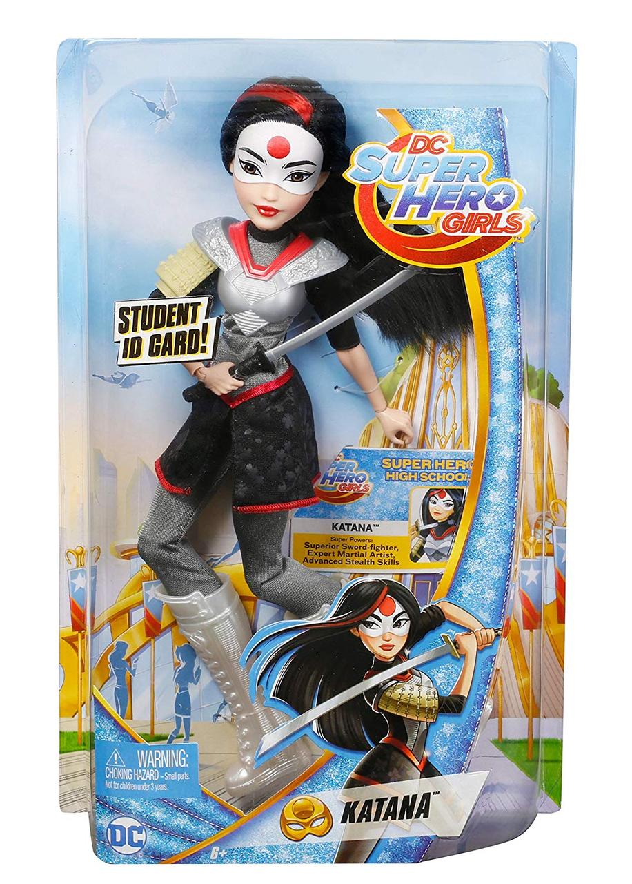 Шарнирная кукла Супер Герои Катана DC Super Hero Girls Katana Action Figure Doll - фото 9 - id-p954036348