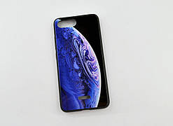 Чохол для телефону Samsung M20 / M205 Silicone TPU + Glass "Mix" №10