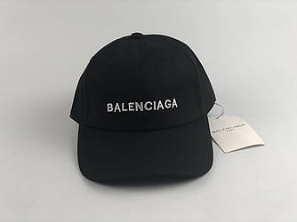 Кепка бейсболка Balenciaga Lux (чорна)