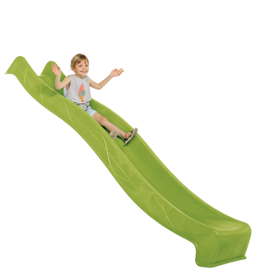 Дитяча гірка пластикова 2.2 м Салатова KBT, фото 1