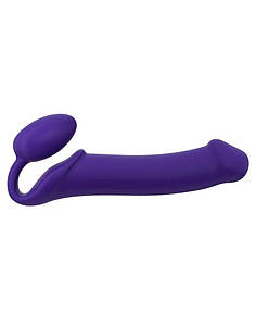 Безремневой страпон Strap-On-Me Violet XL, повністю регульований, діаметр 4,5 см 777Shop.com.ua