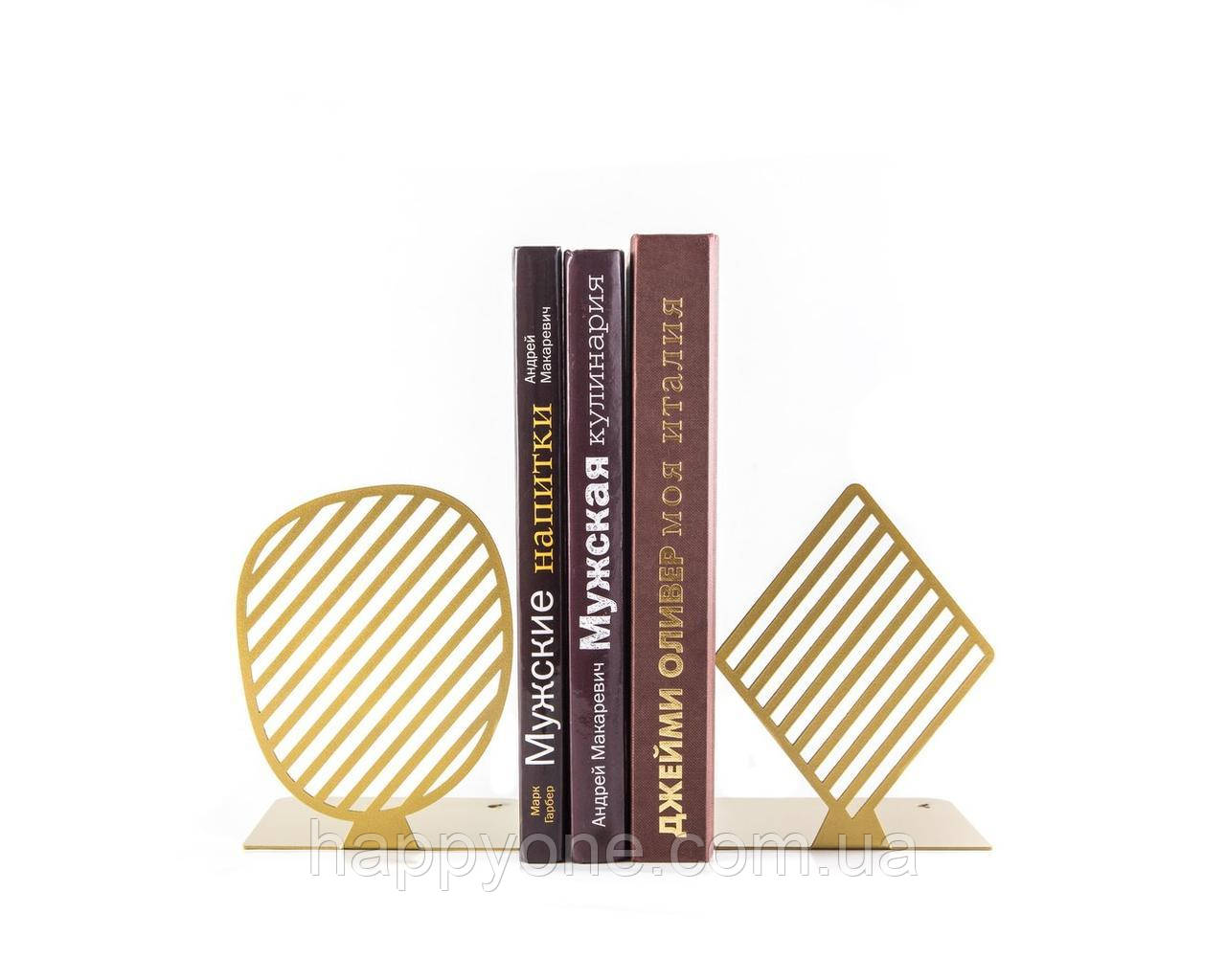Тримачі для книг Stipes Limited (золото), фото 1