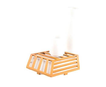 Металева підставка під гаряче Геометрія (жовтий)