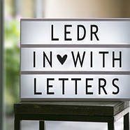 Світильник Лайтбокс LEDR А4 (кремовий), фото 4