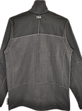 Чоловіча чорна флісова куртка-кофта Adidas Winter Wind flj, фото 6