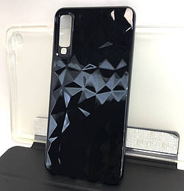 Чехол накладка для Samsung A7 2018, A750 на заднюю панель Prism TPU