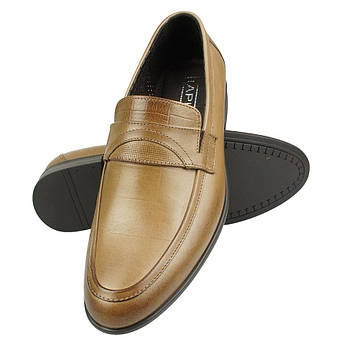 Бежеві чоловічі туфлі Tapi A-6434 Bej